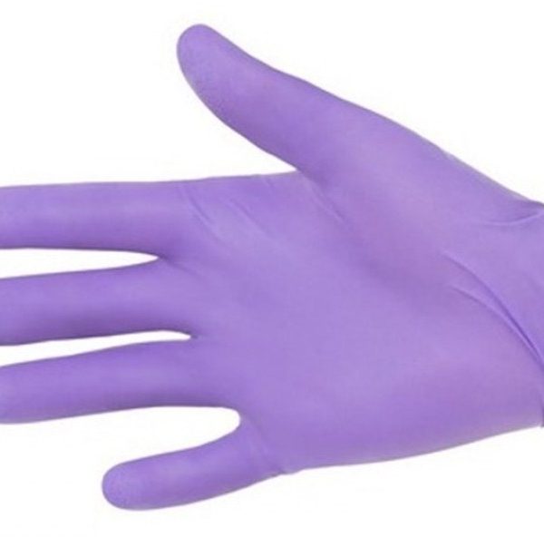 перчатки-фиолетовые-нитриловые